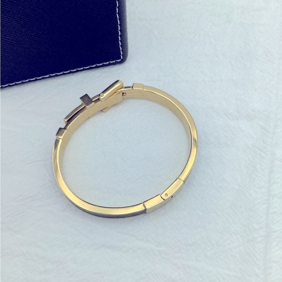 Michael Kors Women’s  Gold Buckle Bracelet - Picture 2 of 3